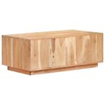 Table basse 90x50x35 cm Bois de récupération massif – Image 4