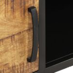 Table basse 105x50x35 cm Bois de manguier brut – Image 5