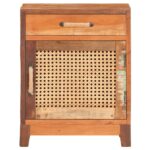 Table de chevet 40x30x50 cm Bois de récupération massif – Image 2