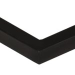 Table d'appoint en forme d'U 45x30x61cm Bois de manguier massif – Image 7