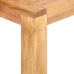 Table basse 110x60x35 cm Bois d'acacia massif et finition miel – Image 4
