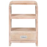 Table de chevet 40x30x60 cm Bois d'acacia massif – Image 2