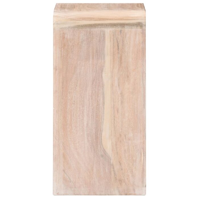 Table de chevet 40x30x60 cm Bois d'acacia massif – Image 3
