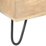 Coffre 90x40x45 cm Bois solide de manguier – Image 7