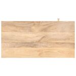 Coiffeuse 100x50x76 cm Bois de manguier solide – Image 4