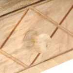 Coiffeuse 100x50x76 cm Bois de manguier solide – Image 8