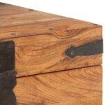 Coffre 40x40x40 cm bois d'acacia solide – Image 5