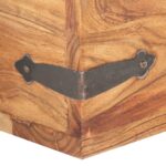 Coffre 40x40x40 cm bois d'acacia solide – Image 6