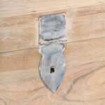 Coffre 40x40x40 cm Bois d'acacia solide – Image 2