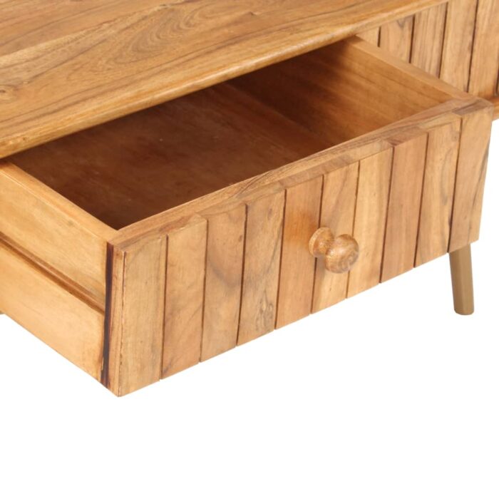 Table basse 100x50x40 cm Bois d'acacia massif – Image 7