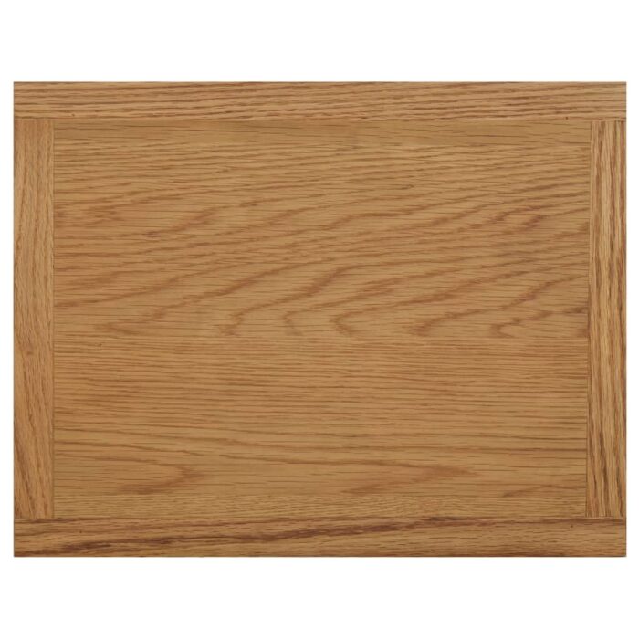 Table à revues 45x35x55 cm Bois de chêne solide – Image 3