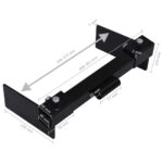 Adaptateur de chasse-neige pour tondeuse à gazon Noir – Image 6