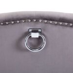 Chaise à manger Gris Velours – Image 5