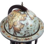 Bar sous forme de globe Bois d'eucalyptus Bleu – Image 4