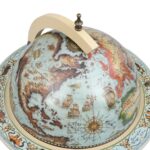Bar sous forme de globe Bois d'eucalyptus Bleu – Image 4