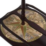 Support de vin autoportant globe Bois d'eucalyptus Vert – Image 5