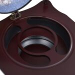Support de vin autoportant globe Bois d'eucalyptus Vert – Image 6