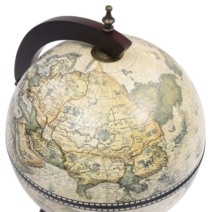 Support de vin globe de dessus de table Bois d'eucalyptus Vert – Image 4