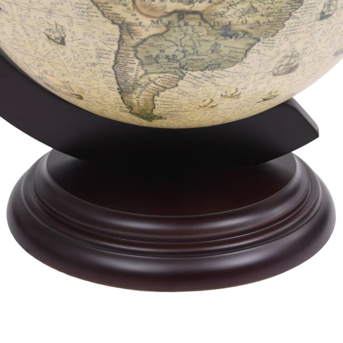 Support de vin globe de dessus de table Bois d'eucalyptus Vert – Image 6