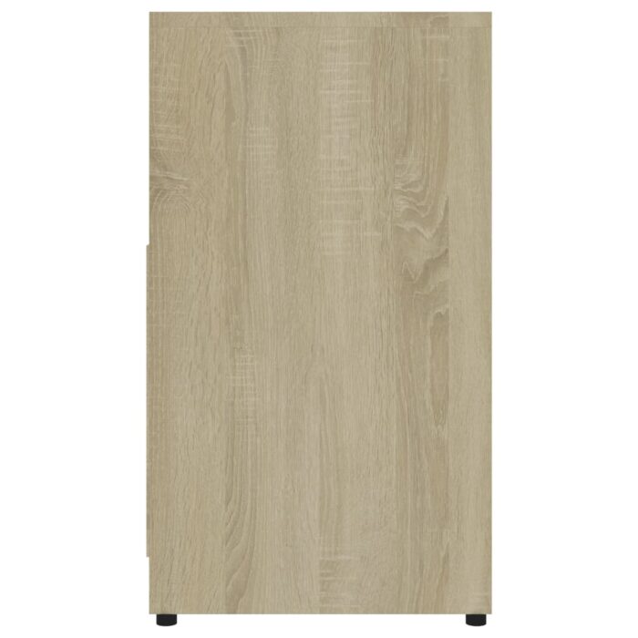 Armoire de salle de bain Chêne sonoma Bois d'ingénierie – Image 7