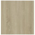 Armoire murale Chêne sonoma 80x39x40 cm Bois d'ingénierie – Image 5