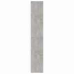 Bibliothèque Gris béton 36x30x171 cm Bois d'ingénierie – Image 3
