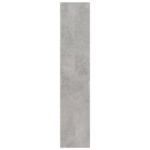 Étagère murale Gris béton 90x16x78 cm Bois d’ingénierie – Image 3