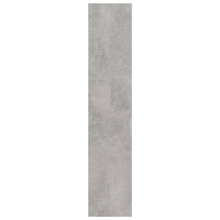 Étagère murale Gris béton 90x16x78 cm Bois d’ingénierie – Image 3