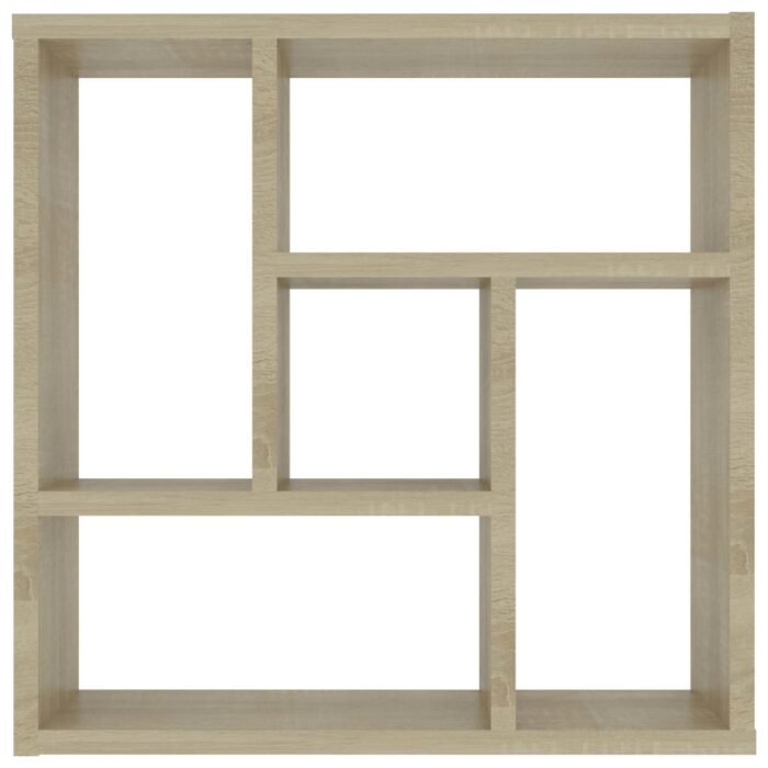 Étagère murale Chêne sonoma 45,1x16x45,1 cm Bois d’ingénierie – Image 2