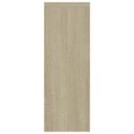 Étagère murale Chêne sonoma 45,1x16x45,1 cm Bois d’ingénierie – Image 3