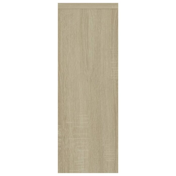 Étagère murale Chêne sonoma 45,1x16x45,1 cm Bois d’ingénierie – Image 3