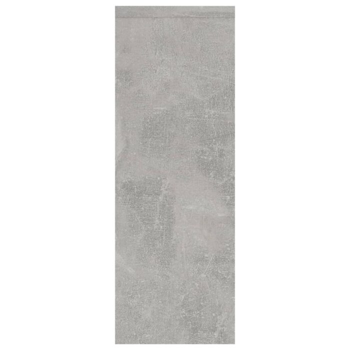 Étagère murale Gris béton 45,1x16x45,1 cm Bois d’ingénierie – Image 3