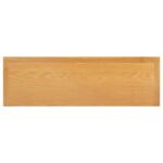 Commode 105x33,5x73 cm Bois de chêne massif – Image 5
