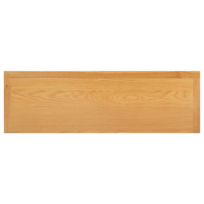 Commode 105x33,5x73 cm Bois de chêne massif – Image 5