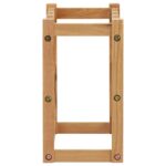 Casier à bouteilles 12 bouteilles 47x21x36 cm Bois de chêne – Image 2