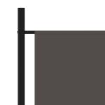 Cloison de séparation 3 panneaux Anthracite 260x180 cm – Image 3