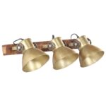 Lampe murale industrielle Laiton 65x25 cm E27 – Image 3