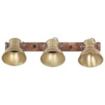 Lampe murale industrielle Laiton 65x25 cm E27 – Image 4