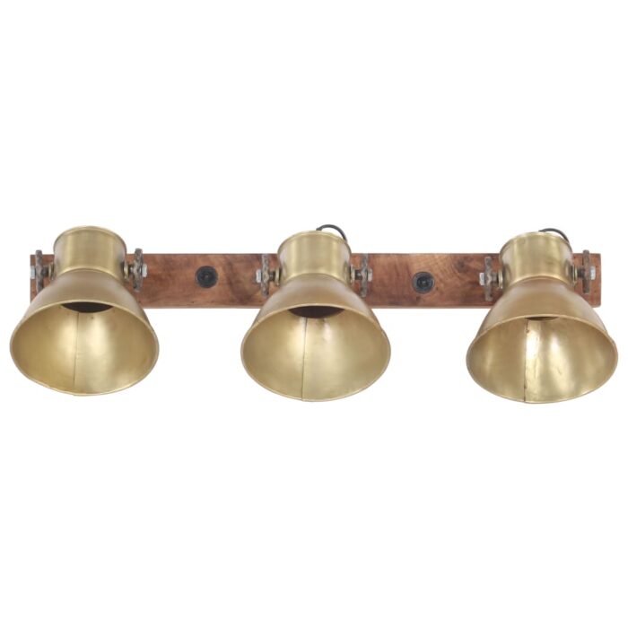 Lampe murale industrielle Laiton 65x25 cm E27 – Image 4