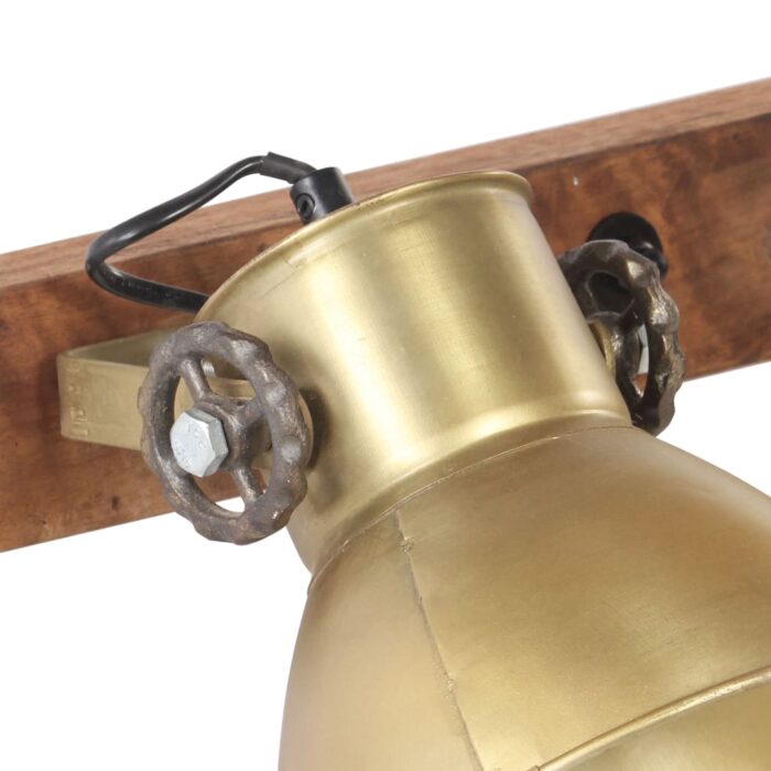 Lampe murale industrielle Laiton 65x25 cm E27 – Image 6
