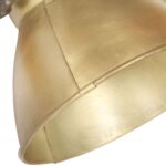 Lampe murale industrielle Laiton 65x25 cm E27 – Image 8
