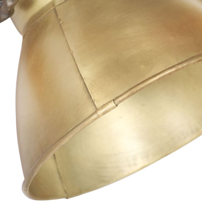 Lampe murale industrielle Laiton 65x25 cm E27 – Image 8