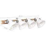 Lampe murale industrielle Blanc 90x25 cm E27 – Image 8