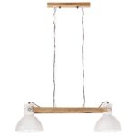 Lampe suspendue industrielle 25 W Blanc 109 cm E27 – Image 3