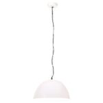 Lampe suspendue industrielle vintage 25 W Blanc Rond 41 cm E27 – Image 3