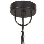 Lampe suspendue industrielle 25 W Noir Rond 42 cm E27 – Image 5
