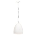 Lampe suspendue industrielle 25 W Blanc Rond 42 cm E27 – Image 2