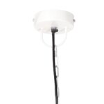 Lampe suspendue industrielle 25 W Blanc Rond 42 cm E27 – Image 5