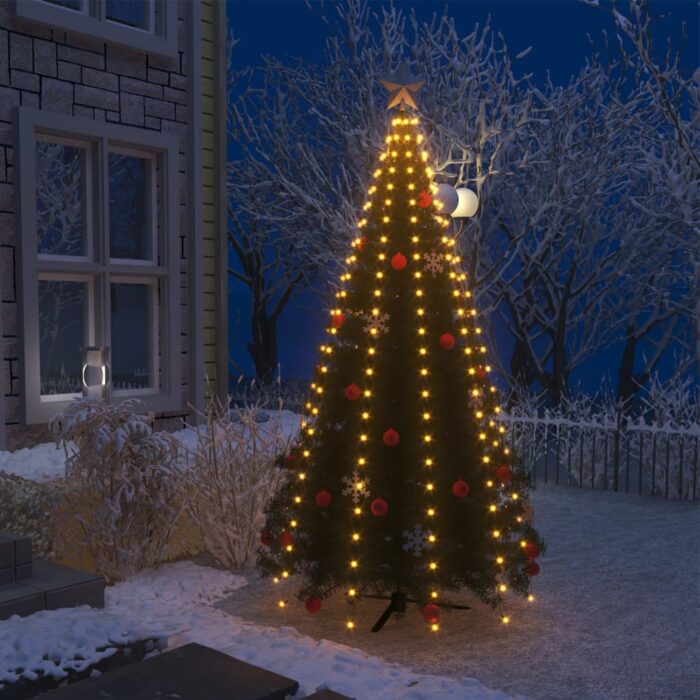Guirlande lumineuse filet d'arbre de Noël 250 LED 250 cm – Image 1