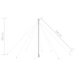 Lumières d'arbre de Noël Intérieur/Extérieur 800 LED 5 m – Image 6